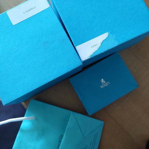 Lot Luxury Shopping Gift Bags & Boxes Balenciaga Tiffany & Co BOSS Rudsak BIRKS - Picture 3 of 5